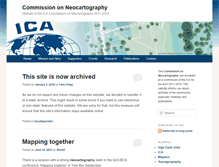 Tablet Screenshot of neocartography.icaci.org