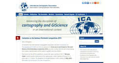 Desktop Screenshot of icaci.org